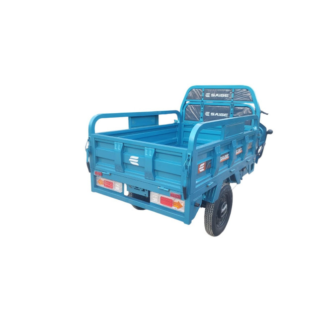 Triciclu electric Cargo CQ Albastru