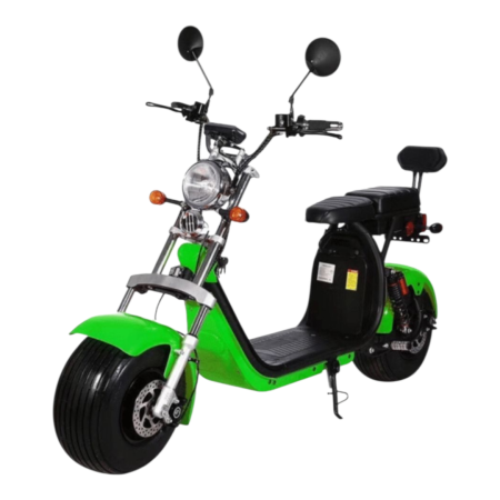 SCUTER ELECTRIC MOTOR 1500W ACUMULATOR 20AH 2 LOCURI VERDE