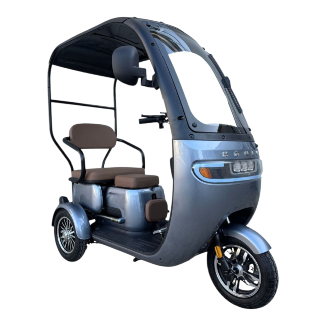 TRICICLETA ELECTRICA CU DOUA LOCURI 20Ah TRICICLETA ELECTRICA CU DOUA LOCURI 20Ah