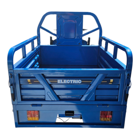 Triciclu Electric cu bena basculabila Tuk Tuk, GN1500DZH-7, Baterie 52Ah Albastru Triciclu Electric cu bena basculabila Tuk Tuk, GN1500DZH-7, Baterie 52Ah Albastru