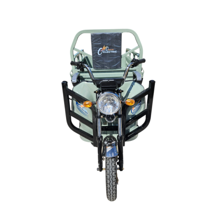 Triciclu Electric cu bena basculabila Tuk Tuk, GN1500DZH-7, Baterie 52Ah VERDE Triciclu Electric cu bena basculabila Tuk Tuk, GN1500DZH-7, Baterie 52Ah VERDE