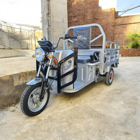 Triciclu Electric cu bena basculabila Tuk Tuk, GN1500DZH-7, Baterie 52Ah GRI