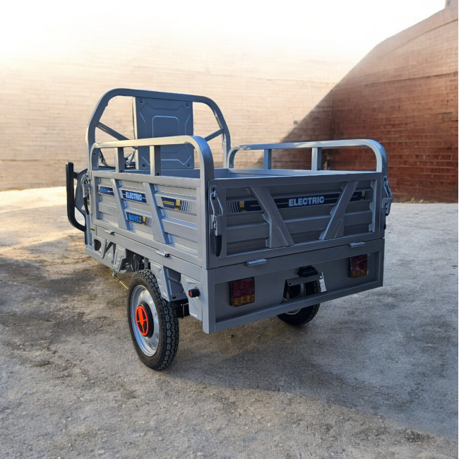 Triciclu Electric cu bena basculabila Tuk Tuk, GN1500DZH-7, Baterie 52Ah GRI