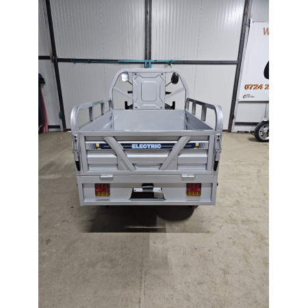 Triciclu Electric cu bena basculabila Tuk Tuk, GN1500DZH-7, Baterie 52Ah GRI