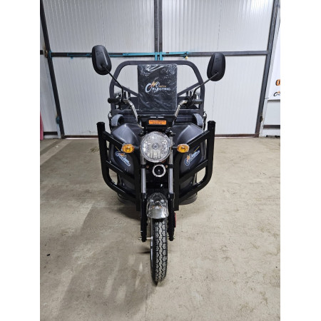 Triciclu Electric cu bena basculabila Tuk Tuk, GN1500DZH-7, Baterie 52Ah GRI INCHIS Triciclu Electric cu bena basculabila Tuk Tuk, GN1500DZH-7, Baterie 52Ah GRI INCHIS